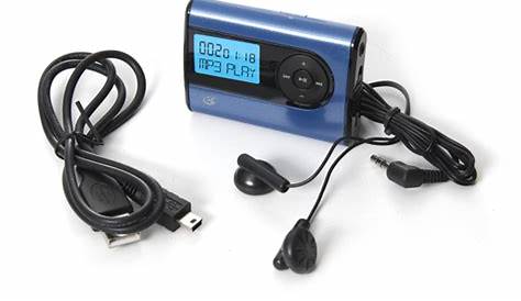 GPX 2GB MP3 Player - Blue