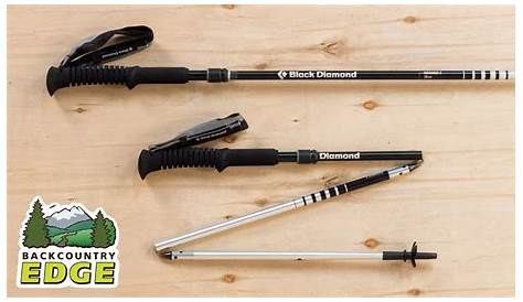 Black Diamond Distance Z Trekking Poles - YouTube