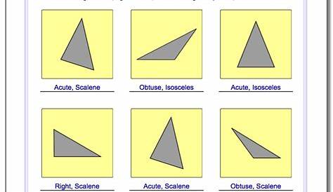 geometry triangles worksheet
