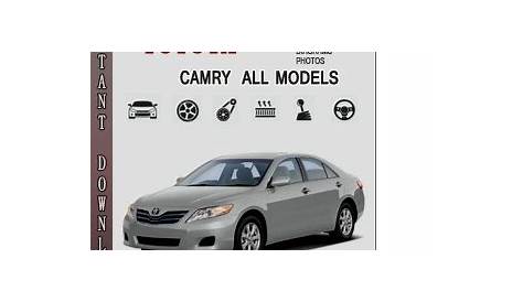 Toyota Camry Service Repair Manual Download | Info Service Manuals