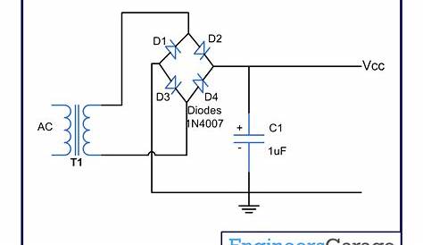 bridge rectifier simple circuit diagram