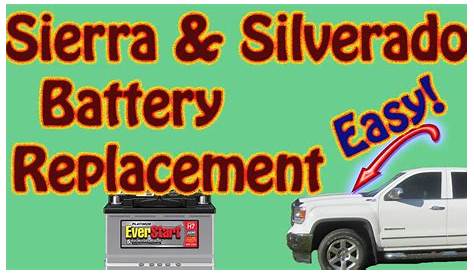 battery replacement 2016 chevy silverado - johnikinstrembley