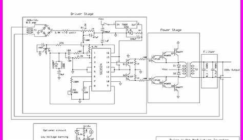inverter circuit diagram 5000w pdf