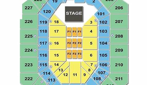 Bankers Life Fieldhouse Seating Chart For Concerts | Elcho Table