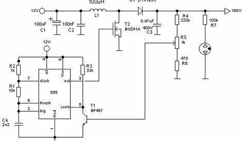 12-180.gif | Nixie tube, Electronic engineering, Simple circuit