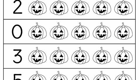 Halloween Worksheets For Preschoolers Pdf - Worksheets
