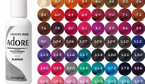 adore hair colour chart - This Will Help Website Stills Gallery