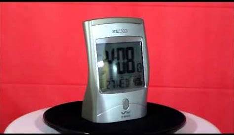 Seiko R-wave Alarm Clock | Alarm-clock
