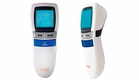 MOBI DualScan Air Non-Contact Forehead and Object Digital Thermometer