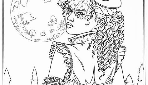 √ Pastel Goth Coloring Pages