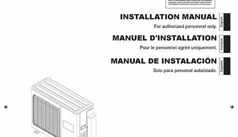 fujitsu air conditioners manual pdf