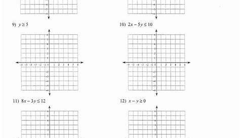 graphing linear equation worksheet