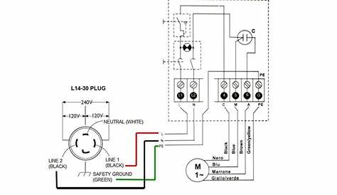 Wiring Diagram For 4 Prong 30amp 220v Generator Twist Plug - Wiring
