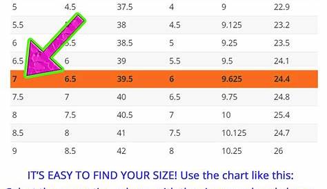 Easy Shoe Size Conversion Charts » US | UK | EURO