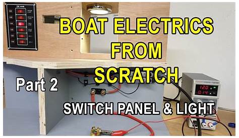 boat light switch wiring