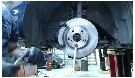 Car Repair Tutorial - 2008 Toyota Camry LE - Front Disc Brake