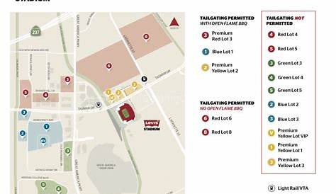 Levi's Stadium, Santa Clara CA - Seating Chart View