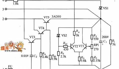 DC Voltage Regulator Power Circuit With Output Of 30V/0.2A - Power