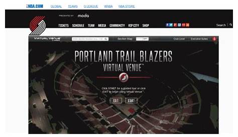 Trail Blazers Seating Chart