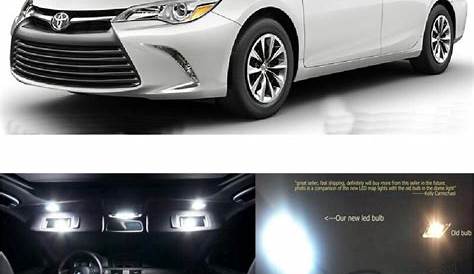 Luces LED interiores de coche para Toyota camry new 7 7,5 habitación