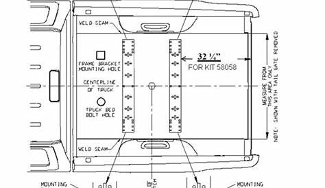 Pickup Truck Bed Size Dimensions Chart