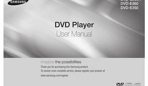 samsung dvd m301 user manual