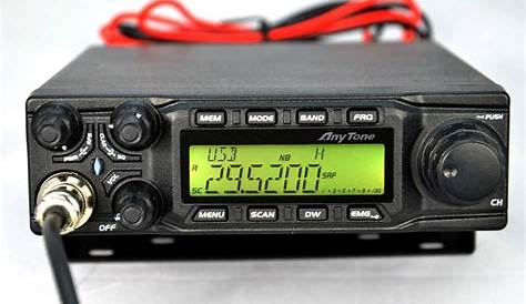 ANYTONE AT-6666 Mobile 10 Meter Radio w AM/FM/SSB Modes