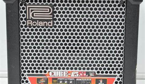 roland cube 15 guitar amplifier owner's manual