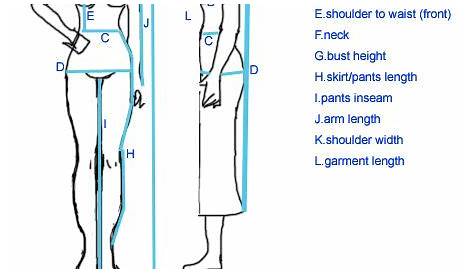 Women body measurement for tailoring. How to measure your body? | Easy