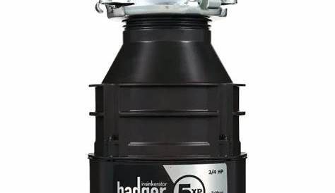 InSinkErator Badger 5XP 3/4 HP Continuous Feed Garbage Disposal for