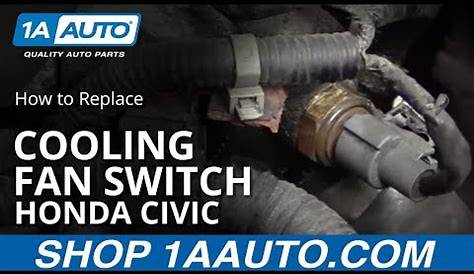 Replace Honda Civic Engine Coolant Temp #2 Sensor (ECT) | FunnyDog.TV