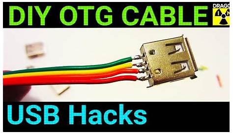 DIY USB OTG Cable - YouTube