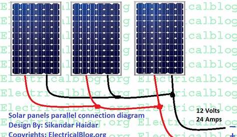 Solar Panels Parallel Connection Diagram