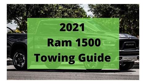 2021 RAM 1500 Towing Capacity Guide (with Charts)