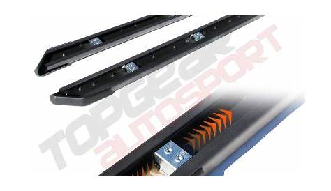 Ford F150 SuperCab 2015-2020 Step Running Boards Black 4 Inches