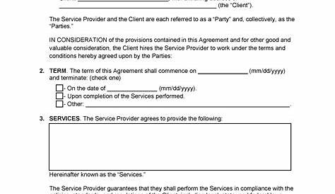 Free HVAC Service Contract Template | PDF | Word