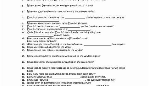 taxonomy reading worksheet answers