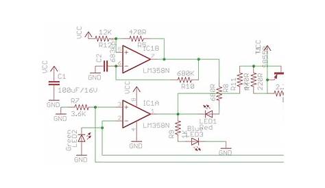 Simple LM358 OP-AMP based USB Li-ion charger – Circuits DIY
