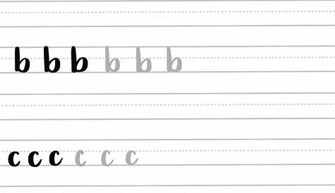 printable lettering practice sheets