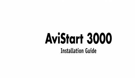 avital 4103 manual