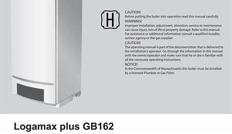 buderus logamax plus gb142 manual
