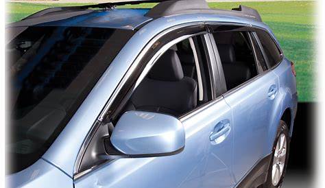 Tape-On Outside-Mount Perfect Fit® Window Visors to match OEM chrome