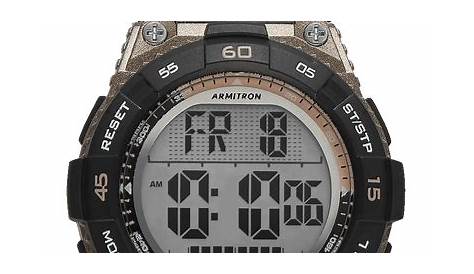 armitron pro sport watch 40/8417 manual