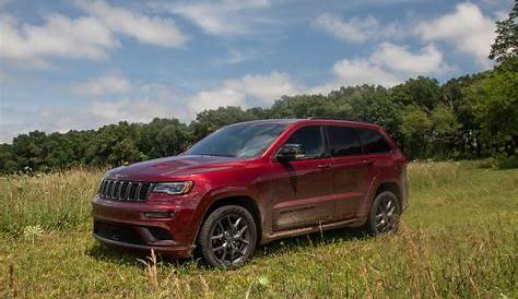 2019 jeep grand cherokee red