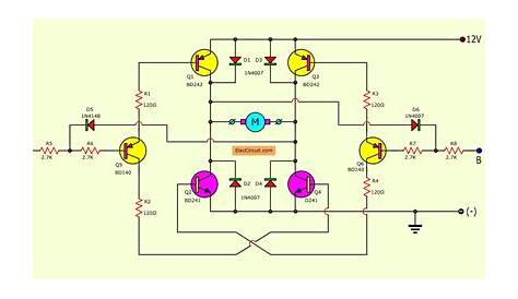 dc motor driver circuit diagram