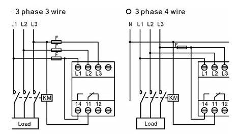 3 phase wiring color