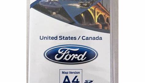 Buy Ford Sync Navigation SD Card Map Version A4 DM5T-19H449-AA Online