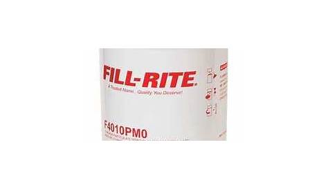 FILL-RITE FUEL DISPENSER FILTER – Cowlitz River Rigging