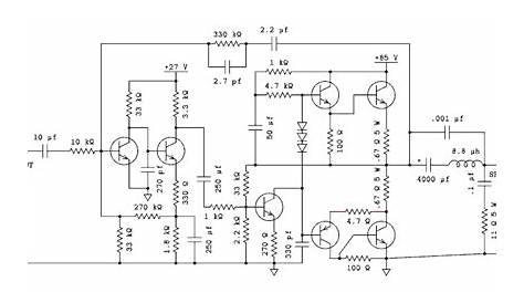 b778 d998 amplifier circuit diagram