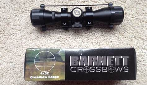 barnett 4x32 crossbow scope manual